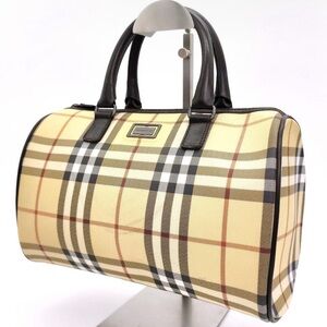 Burberry Novacheck Boston bag